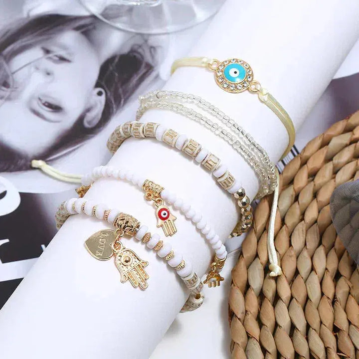 Комплект гривни Hamsa